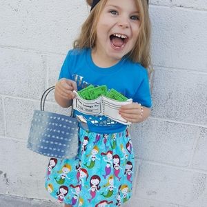 Handmade Girl's Mermaid Skirt